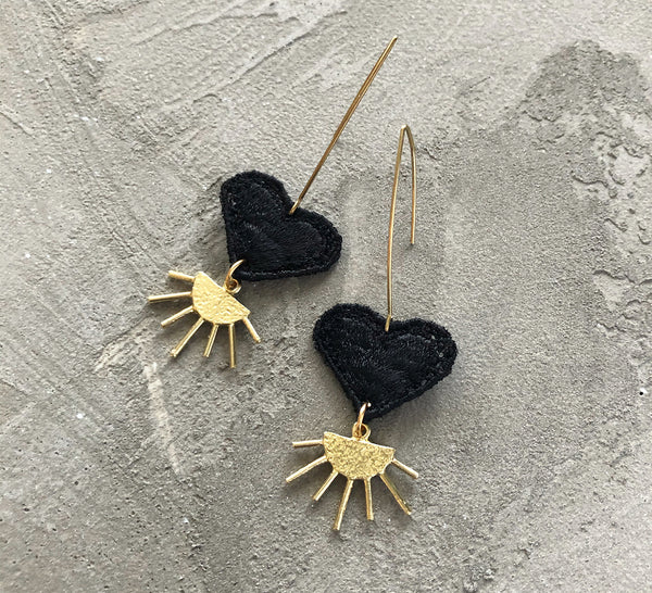 juno lace earrings